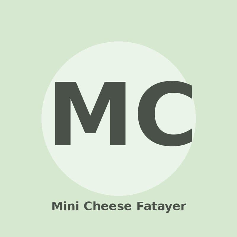 Mini Cheese Fatayer