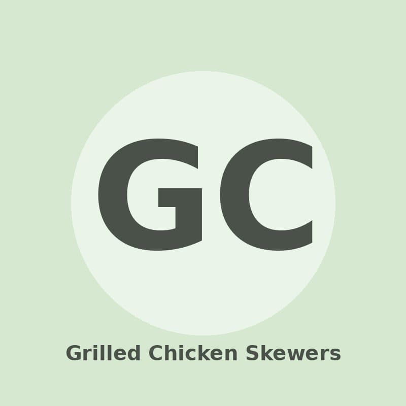 Grilled Chicken Skewers