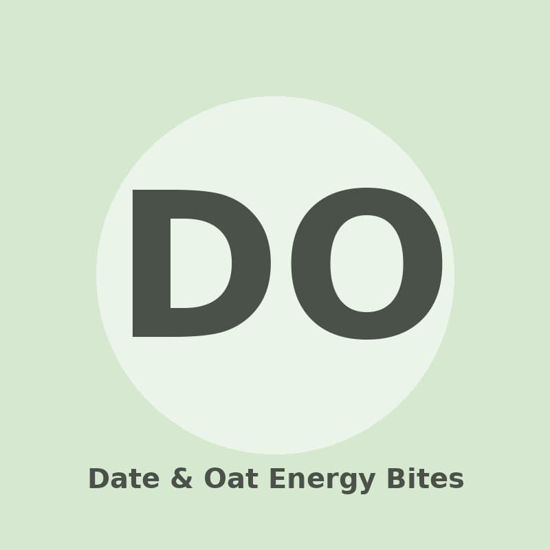 Date & Oat Energy Bites