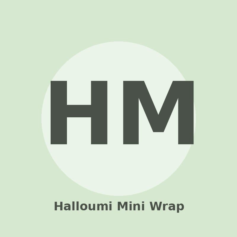 Halloumi Mini Wrap