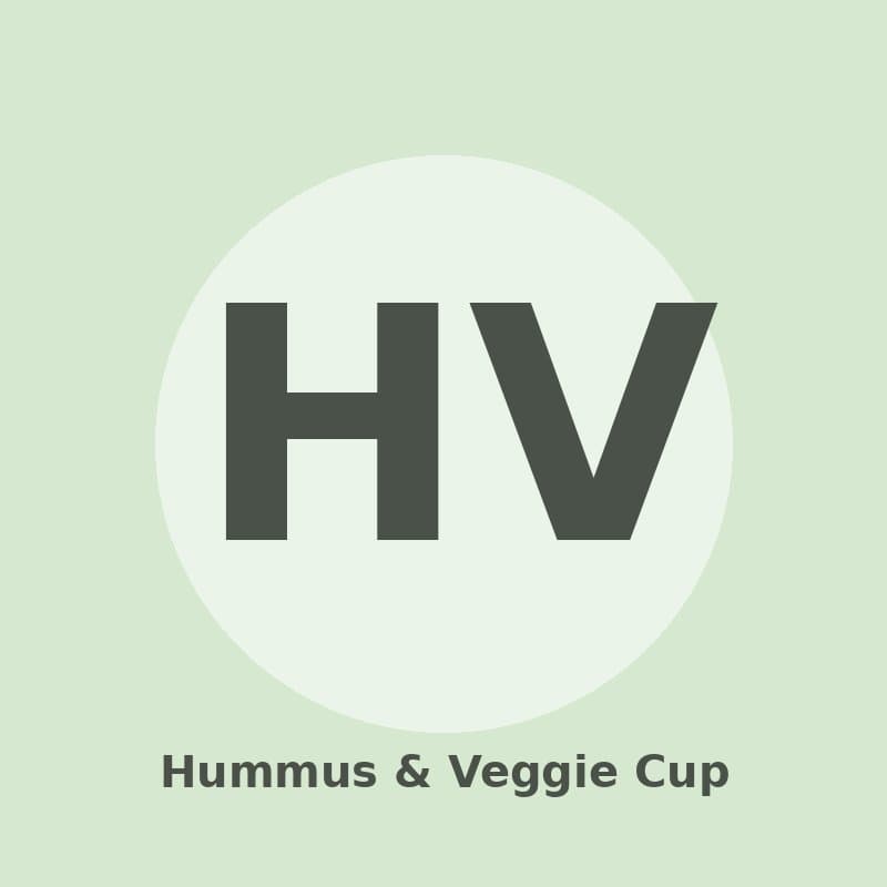 Hummus & Veggie Cup